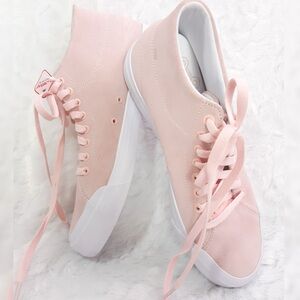 Pink Sneakers Skaters Shoes by DC size 9.5